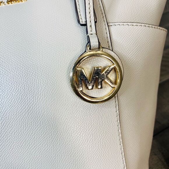 Michael Kors Marilyn Medium Saffiano Leather Tote Bag - Picture 7 of 12